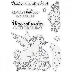 Gemini Clear Stamps and Die - Magical Wishes