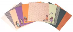 Gorjuss 8x8 Background Paper Set