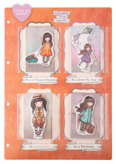 Gorjuss Wonderland Pocket Sheet No. 9-12