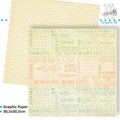 Little Darlings Designpapier - Rock-A-Bye