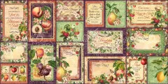 Fruit and Flora Ephemera Cards