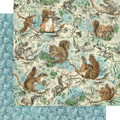 Woodland Friends 8x8 Paper Pad