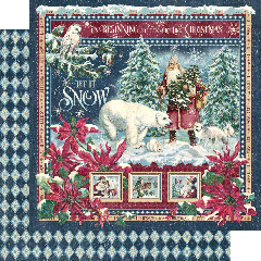 Let It Snow 8x8 Paper Pad