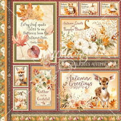 Autumn Greetings - Designpapier - Autumn Greetings