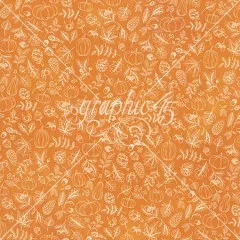 Autumn Greetings - Designpapier - Pumpkin Patch