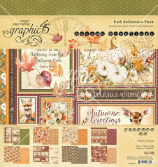 Autumn Greetings - 8x8 Collection Pack