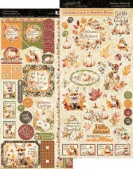 Autumn Greetings - Cardstock Sticker