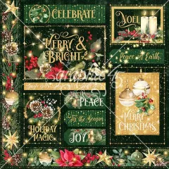 Merry & Bright - Designpapier - Merry & Bright