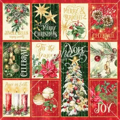 Merry & Bright - Designpapier - Christmas Wonder