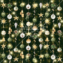 Merry & Bright - Designpapier - Jingle Bells