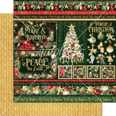 Merry & Bright - Designpapier - Celebrate Peace