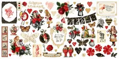 Curiouser & Curiouser - Ephemera Die-Cut Assortment