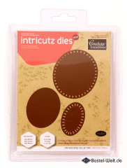 Intricutz Dies - Stanzform - Postale Ovals