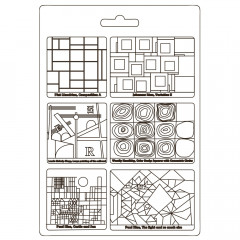 Soft Mould A4 - Bauhaus Squeres