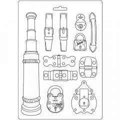 Soft Mould A4 - Lady Vagabond belts and fasteners