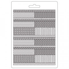 Soft Mould A5 - Bauhaus Textile Pattern