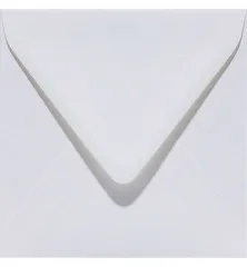 Papicolor Umschlag Quadrat - schneeweiß