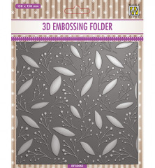 Embossing Folder - Leaves & Berries