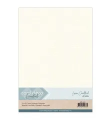 A4 Linen Cardstock - Off-White