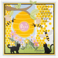 Marianne Design Sticker - Hello Spring by Marleen