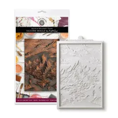 Katy Sue Designs - Silicone Mould - Mystical Mountain Scene