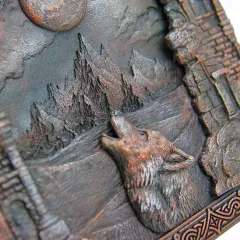Katy Sue Designs - Silicone Mould - Mystical Mountain Scene