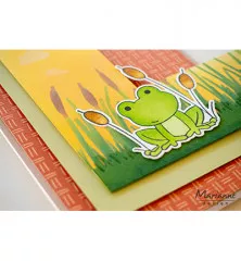 Clear Stamps and Cutting Die - Frog