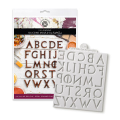 Katy Sue Designs - Silicone Mould - Iron Alphabet