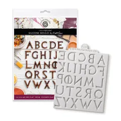 Katy Sue Designs - Silicone Mould - Iron Alphabet