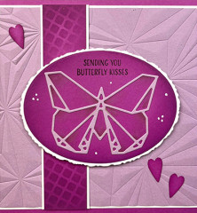 3D Embossing Folder - Origami Stars