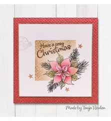 Clear Stamps - Poinsetta