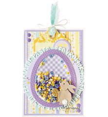 Decoration Enamel Dots - Duotone Lavender