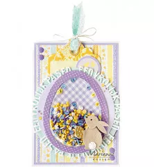 Decoration Enamel Dots - Duotone Lavender