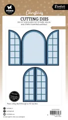 Studio Light - Christmas Cutting Dies - Window Folding Card - Essentials Nr. 1019