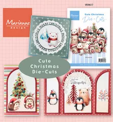 Marianne Design Die-Cuts - Cute Christmas