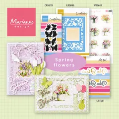 Schneidebogen A4 - Hello Spring Minis