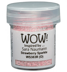 Wow Embossing Glitter - Strawberry Sparkle - by Sara Naumann (O)