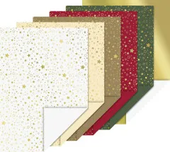 Karton-Block 'Weihnachtssterne'