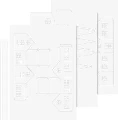 Lichtdorf-Set - weiß