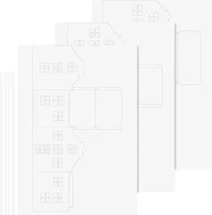 Lichthäuser-Set - weiß