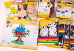 Restposten-Paket Kinder-Bastelmaterial