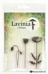 Lavinia Clear Stamps - Group Poppies