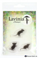 Lavinia Clear Stamps - Three Woodland Mice