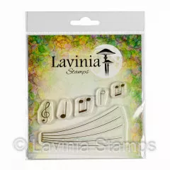 Lavinia Clear Stamps - Musical Notes (large)