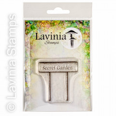 Lavinia Clear Stamps - Secret Garden Sign