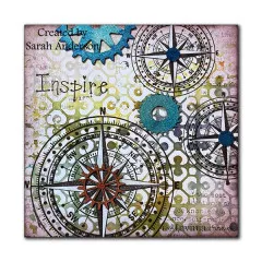 Lavinia Clear Stamps - Compass Small