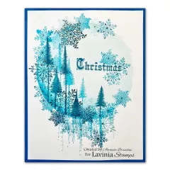 Lavinia Clear Stamps - Small Pine Trees