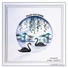 Lavinia Clear Stamps - Swans