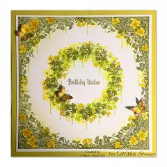 Lavinia Clear Stamps - Wild Leaf Corner