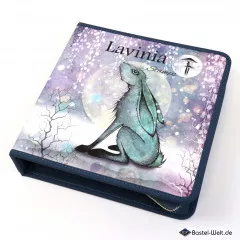 Lavinia Stamp Storage Binder - Lupin